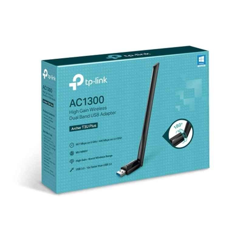 TP-Link AC1300 Archer T3U Plus High Gain USB 3.0 Wi-Fi Adapter, T3U PLUS - view 3