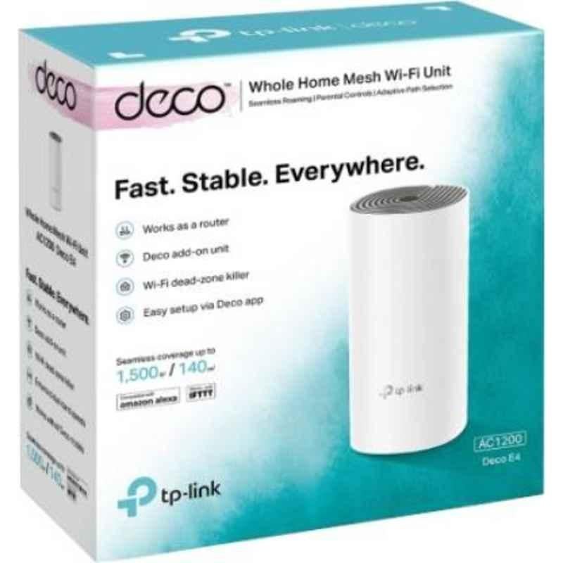 TP-Link 1200 Mbps Wireless Mesh Router, Deco E4 P1 - view 1