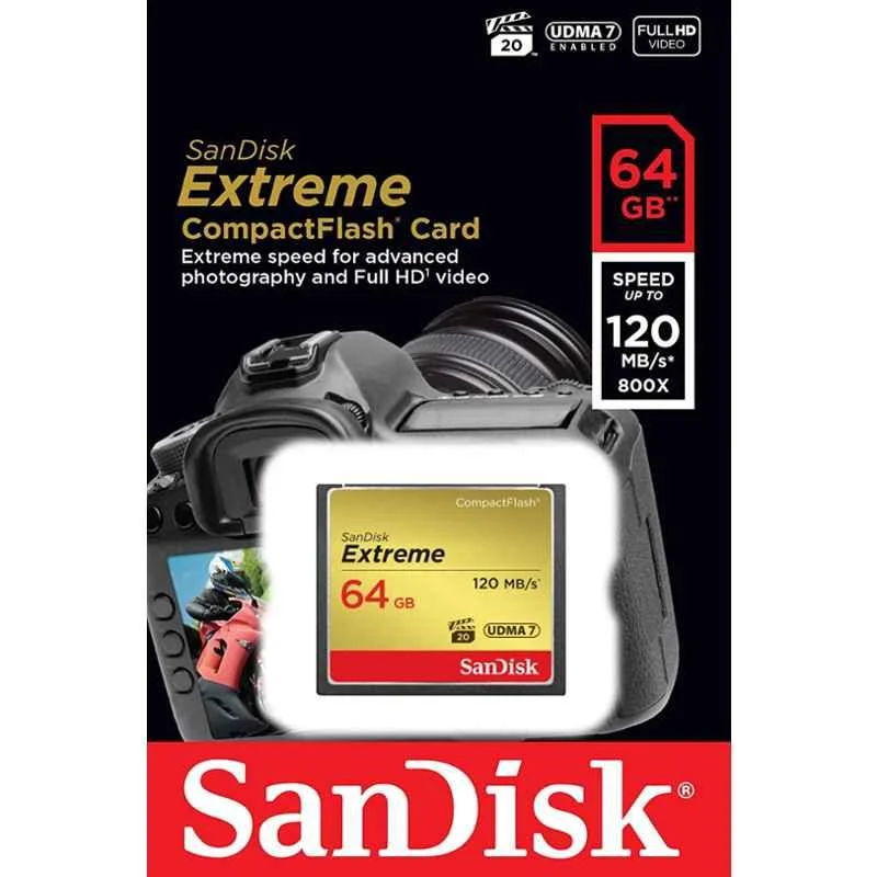 Sandisk 64GB SDHC Memory Card, SDCFXSB-064G-G46 - view 2