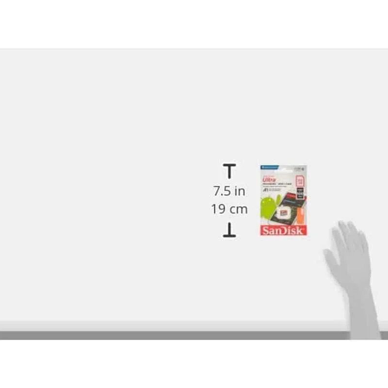 Sandisk 512GB MicroSDXC Memory Card, SDSQUA4-512G-GN6MN - view 1