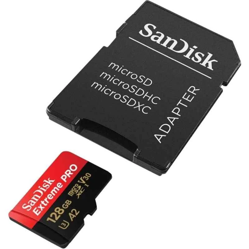 SanDisk Extreme Pro 128GB SDXC Class 10 Memory Card, SDSQXCD-128G-GN6MA - view 2
