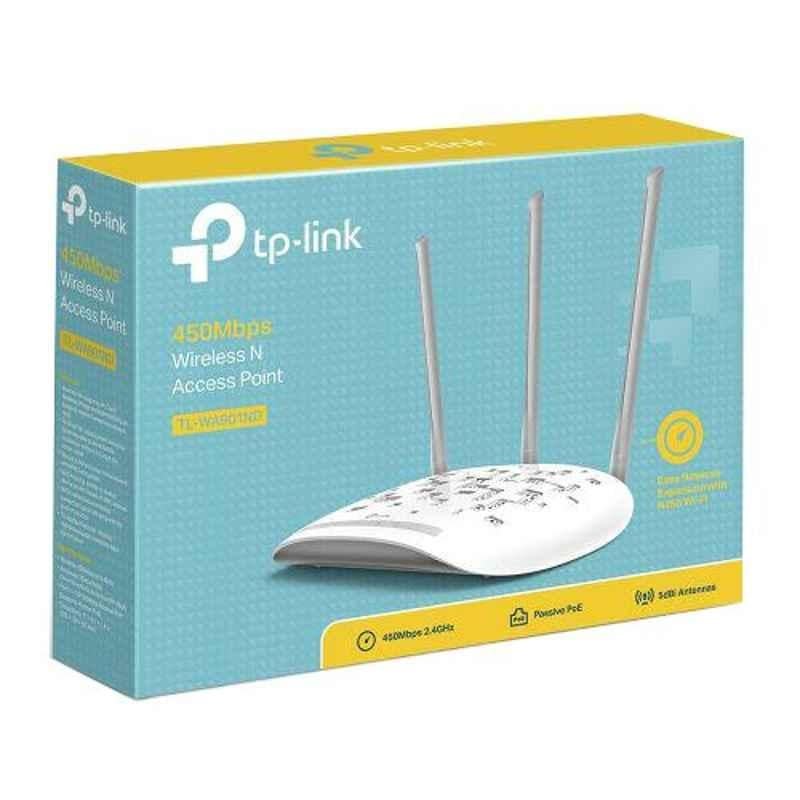 TP-Link 300Mbps White & Grey Wireless N Access Point, TL-WA901ND - view 1