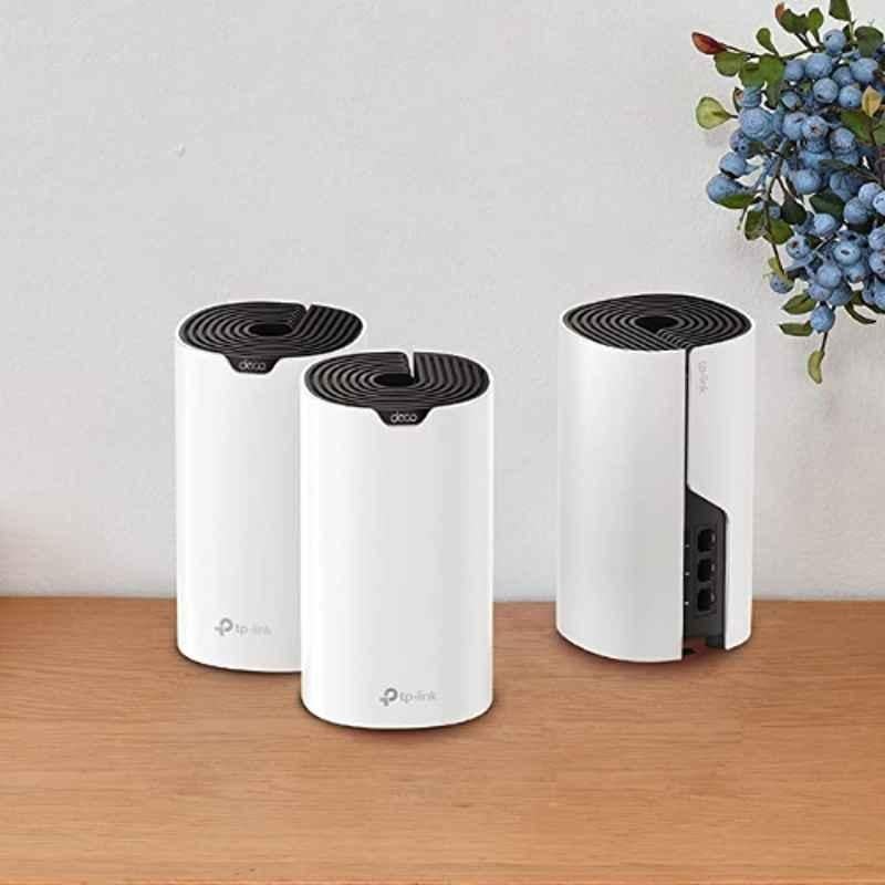 TP-Link 5GHz 1000Mbps White Dual Band Whole Mesh System Wireless Smart Router, Deco S7 - view 3