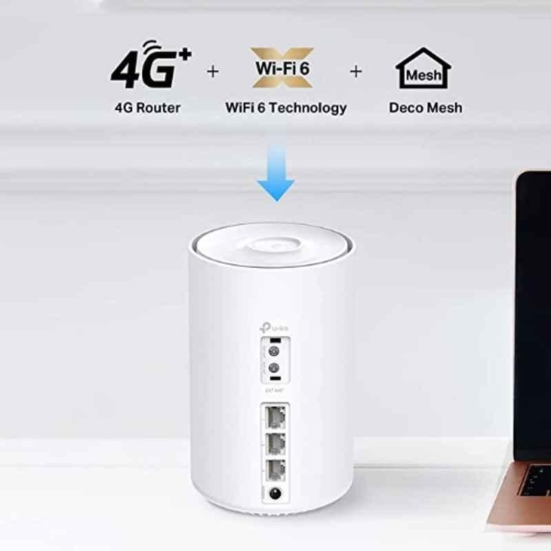 TP-Link 5GHz 1000Mbps Quad Core Dual Band Whole Home Mesh WiFi Router Compatible with Alexa & Google, Deco X50-4G - view 2