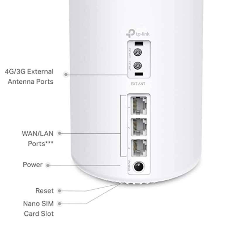 TP-Link 5GHz 1000Mbps Quad Core Dual Band Whole Home Mesh WiFi Router Compatible with Alexa & Google, Deco X50-4G - view 3