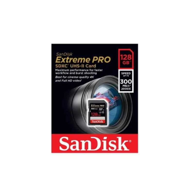 SanDisk Extreme Pro 128GB UHS-II SD Card with 1 Stromboli 3.0 SDXC Memory Card Reader, SDSDXPK-128G-GN4IN - view 3