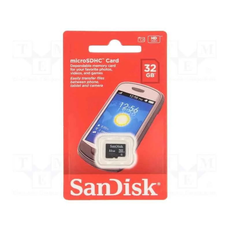 SanDisk 16GB Class 4 Micro SD Memory Card - view 1