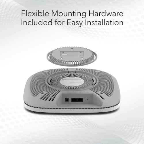 Netgear AX5400 5.4Gbps Dual-Band PoE Multi-Gig Insight Managed WiFi 6 Access Point, WAX 625 - view 4