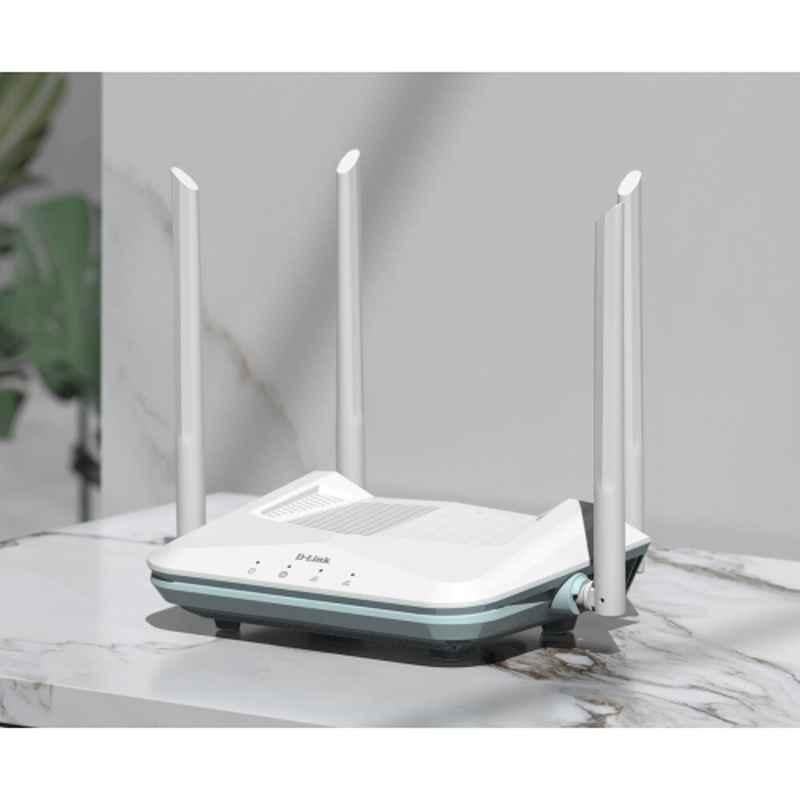 D-Link R15 AX1500 White Wi-Fi 6 AI Router - view 2