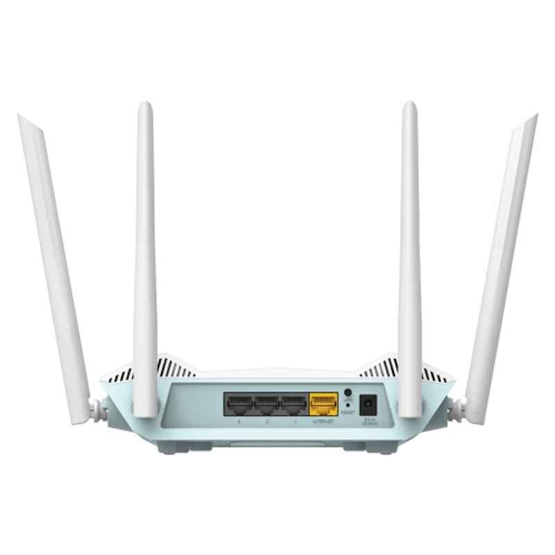 D-Link R15 AX1500 White Wi-Fi 6 AI Router - view 3