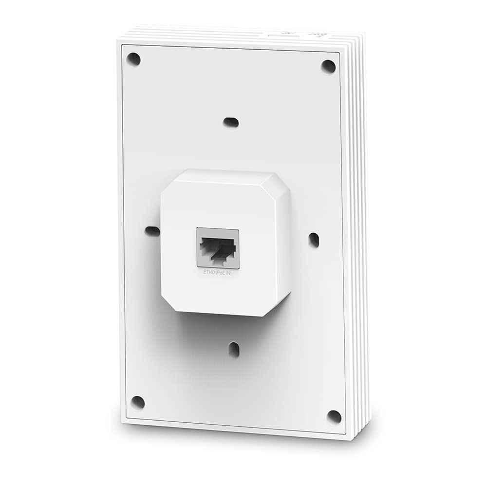 TP-Link EAP655-Wall 3000 Mbps 5GHz White Wi-Fi 6 Wireless Gigabit Access Point with Remote & App Control, AX3000 - view 1