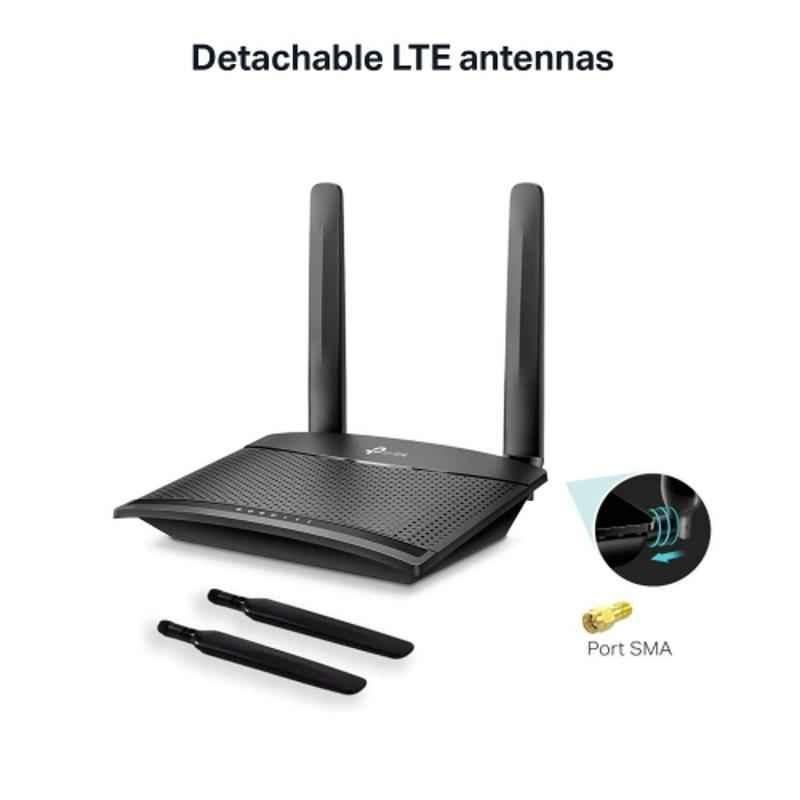 TP-Link 300 Mbps Wireless N 4G LTE Wi-Fi Router, MR100 - view 3