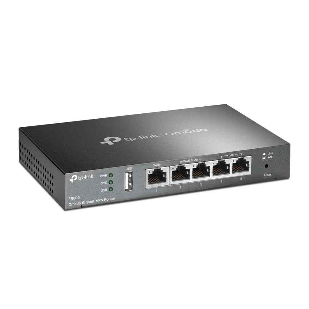TP-Link Omada Gigabit VPN Router, ER605 - view 3