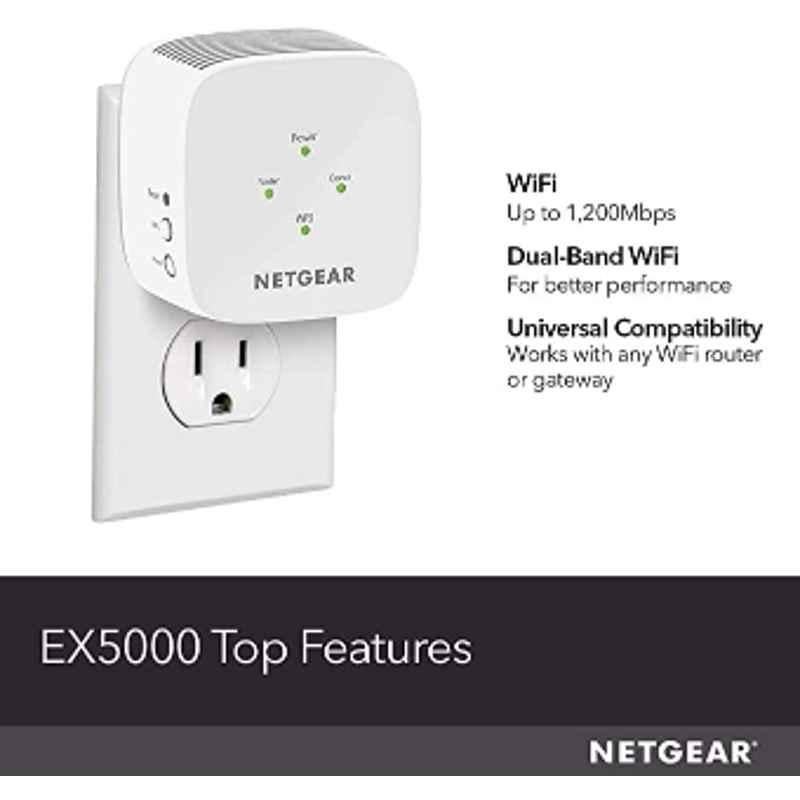 Netgear AC1200 Dual Band WiFi Range Extender, EX6110-100INS - view 1