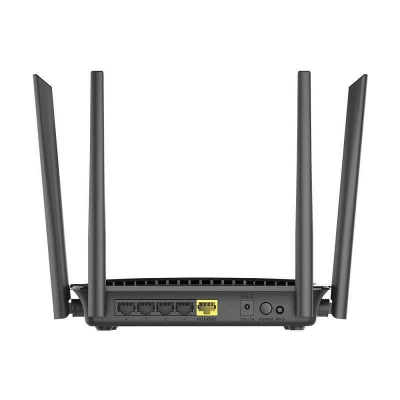 D-Link DIR-842 Black Wi-Fi Router - view 1