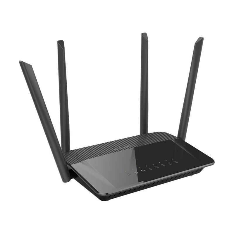 D-Link DIR-842 Black Wi-Fi Router - view 3
