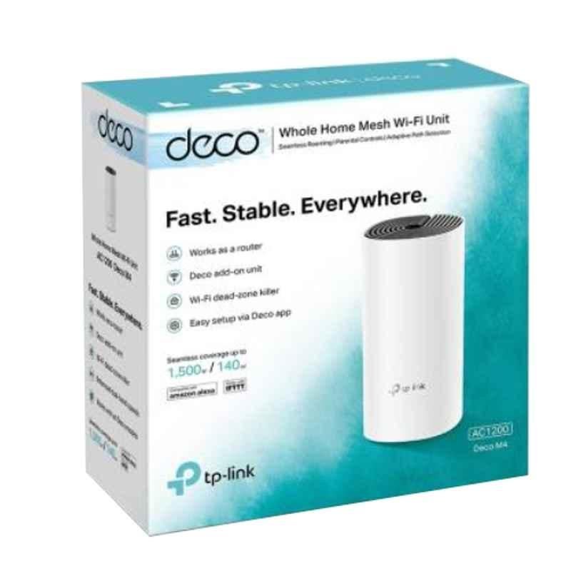 TP-Link 1200 Mbps Whole Home Wi-Fi System Mesh Router, Deco M4 P1 - view 1