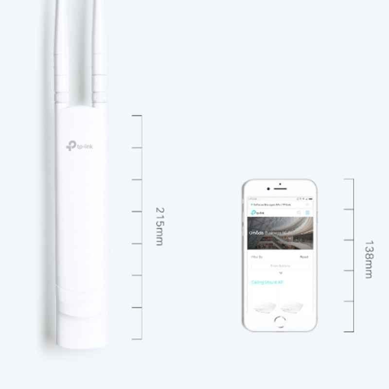 TP-Link Outdoor 300 Mbps Wireless N Outdoor Access Point Router, EAP110 - view 1