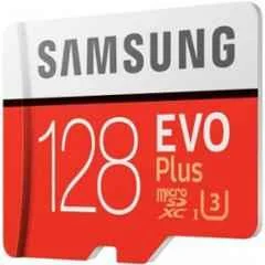 Samsung Evo Plus 128GB MicroSDXC Class 10 130Mbps Memory Card with Adapter, MCARD00111 - view 1