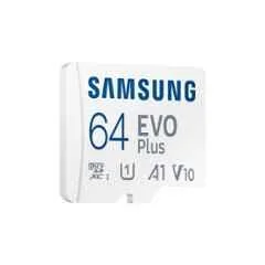 Samsung EVO Plus 64GB MicroSDXC UHS-I U1 FHD & 4K UHD Memory Card with Adapter - view 1