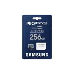 Samsung Pro Ultimate + 256GB C10 MicroSDXC Memory Card with Adapter, MB-MY256SA/WW - view 1