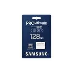 Samsung Pro Ultimate 128GB C10 MicroSD Memory Card with Adapter, MB-MY128SA/WW - view 1