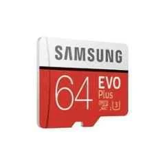 Samsung Evo Plus 64GB MicroSDXC Class 10 95Mbps Memory Card with Adapter, MCARD00112 - view 1