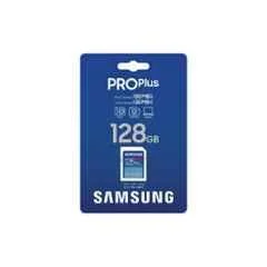 Samsung Pro Plus 128GB C10 SDXC Memory Card with Adapter, MB-SD128S/APC - view 1