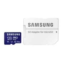 Samsung Pro Plus 128GB C10 MicroSD Memory Card with Adapter, MB-MD128SA/APC - view 3
