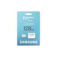 Samsung Evo Plus 128GB C10 2024 MicroSD Memory Card with Adapter, MB-MC128SA/IN - view 1