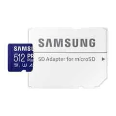 Samsung Pro Plus 512GB C10 MicroSD Memory Card with Adapter, MB-MD512SA/APC - view 4