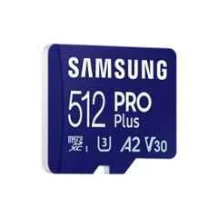 Samsung Pro Plus 512GB C10 MicroSD Memory Card with Adapter, MB-MD512SA/APC - view 5