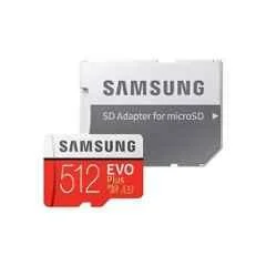 Samsung EVO Plus 512GB Micro SDXC Memory Card with Adapter, MB-MC512GA - view 1