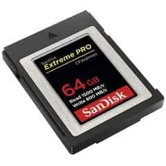 SanDisk Extreme Pro Cfexpress 64GB Black Type B Compact Flash Memory Card, SDCFE-064G-GN4NN - view 2