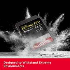 SanDisk Extreme PRO 128GB Black SDXC UHS-II Camera Card, SDSDXDK-128G-GN4IN - view 2