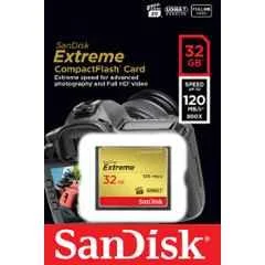 Sandisk 32GB Compact Flash Memory Card, SDCFXSB-032G-G46 - view 2