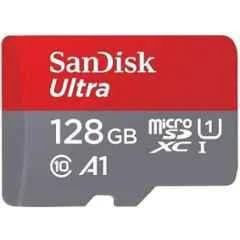 SanDisk Ultra 128GB Class 10 MicroSDXC1 Memory Card, SDSQUAR-128G-GN6MN - view 1