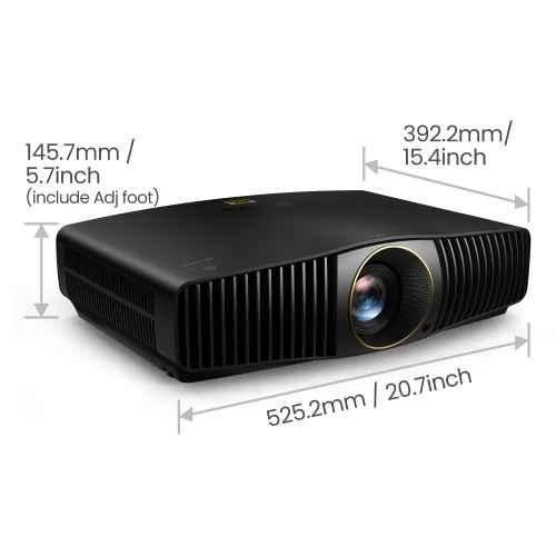 BenQ W5800 2600 ANSI Lumens Home Cinema Projector, 4K Ultra HD, CinematicColor, Filmmaker Mode, HDR 10+, 2D Lens Shift, 200 inch� Display, 100% DCI-P3 - view 2