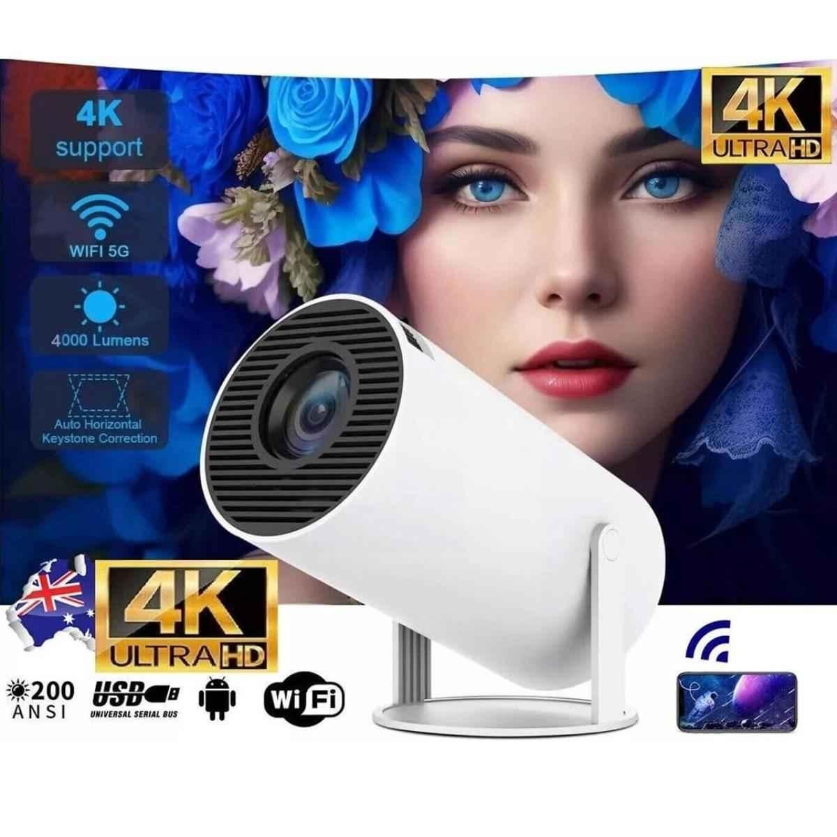 OneXsale Android 11 2500lm Smart Projector with 4K Support - view 2