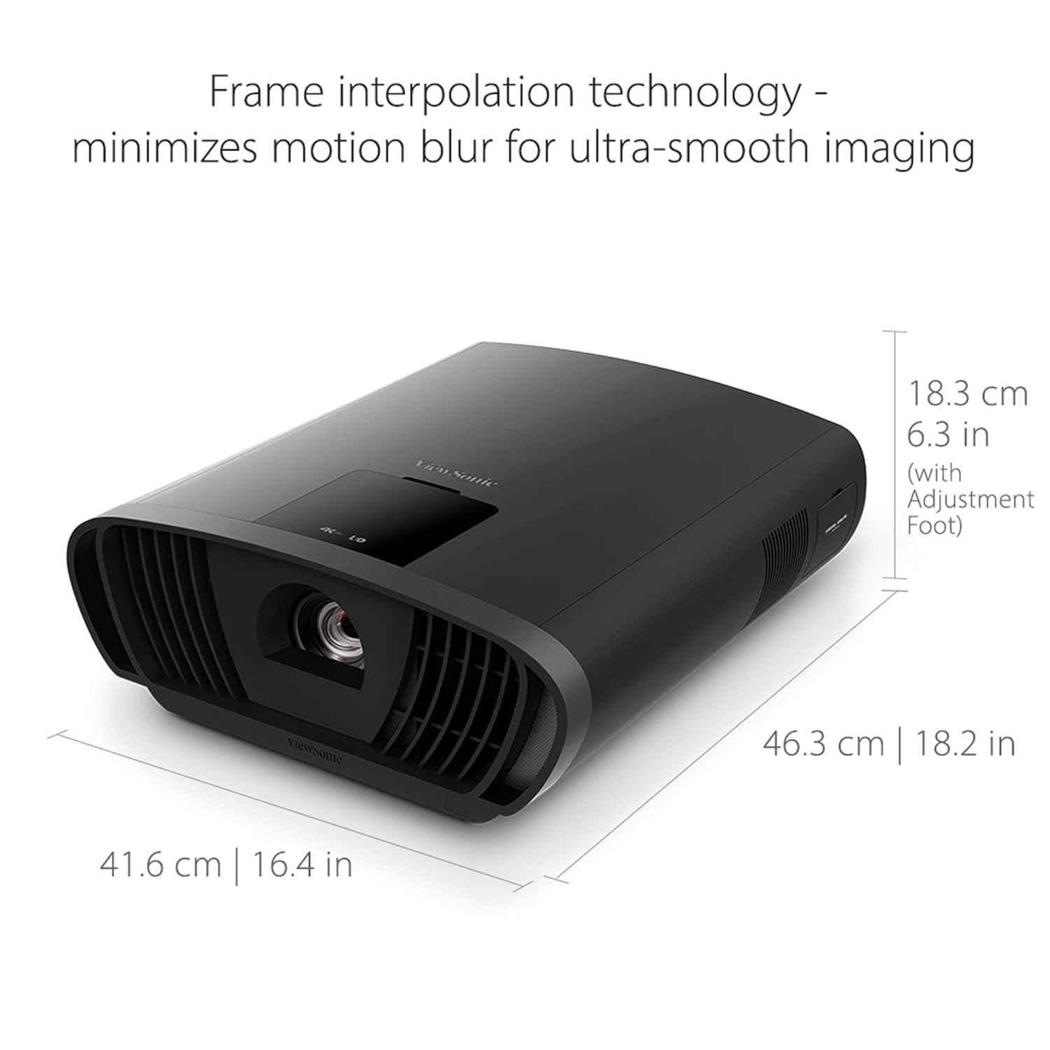 ViewSonic X100-4K 159W 3840x2160p 2900lm Smart Projector with 4K Support - view 3