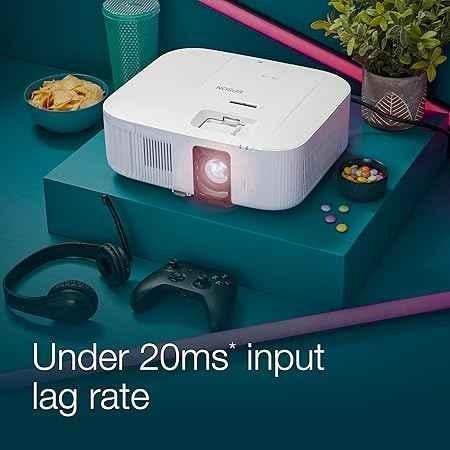 Epson EH-TW6250 2800 ANSI Lumens Smart Laser Projector, 4K Pro Ultra HD, Android TV, 4K Streaming, Gaming mode with 20ms latency, Built-in Speakers - view 3
