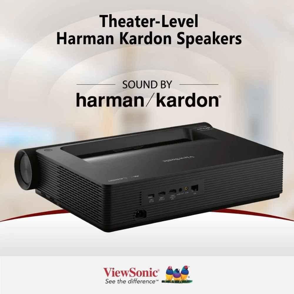 ViewSonic X2000L-4K 74W 3840x2160p 2000 ANSI Smart Projector with Dolby, DTS & 4K Support - view 5