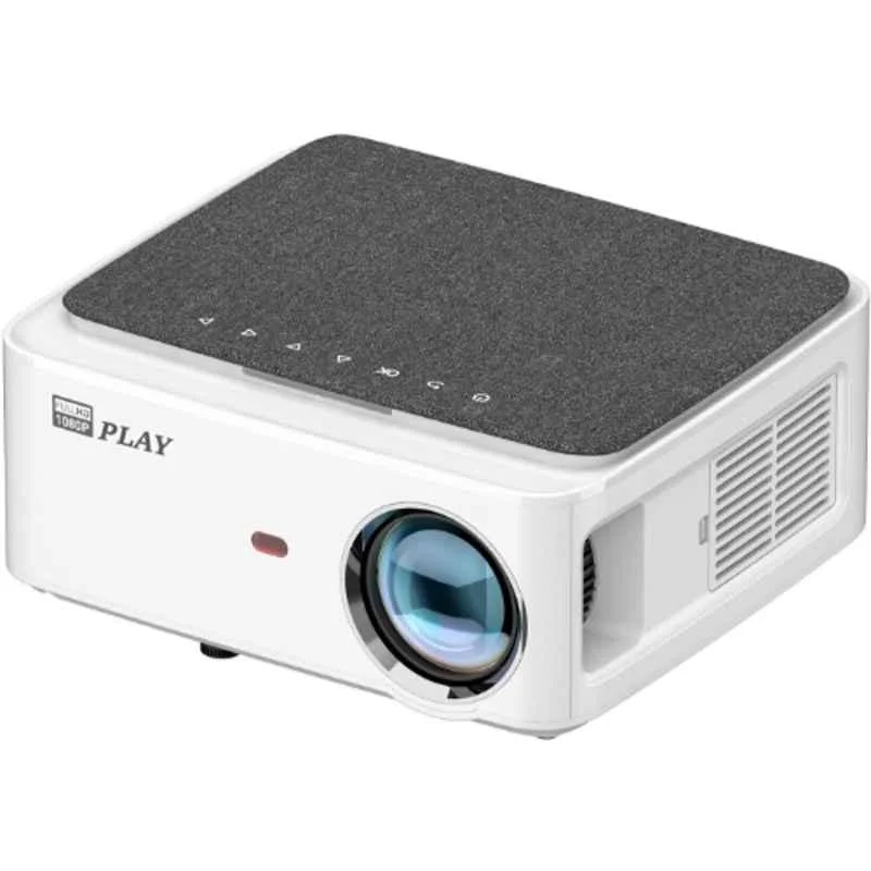 PLAY MP9 A Black Silver Full HD 1080p 25000lm HDMI USB Remote Portable Projector - view 4