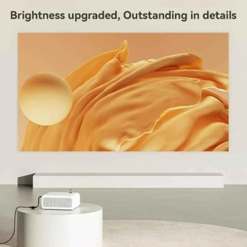 WANBO Mini Pro 8000 Lumens Portable Android Projector, Native 720p FHD, 1080p Support, Wi-Fi + BT, Netflix, Prime & More, 176" Screen, Built-in Speaker - view 6