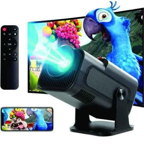 TecSox Panther 600 ANSI Lumens Android 11 Projector Native 780p, 4K Support, Wi-Fi 6 and Bluetooth, Auto Vertical Correction, 180 deg Rotatable (Black) - view 4