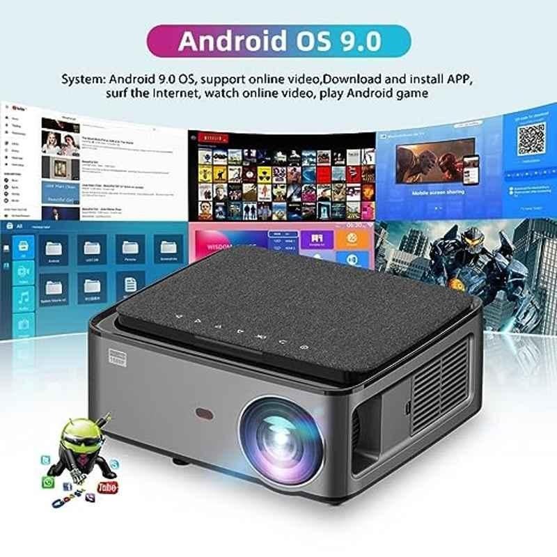 Tonzo LS 418 6500lm Android 9.0 Portable Bluetooth LED Projector 1080p Native 4K Support|WiFi, BT, USB & HDMI|300'' Screen Size|1 Year Warranty - view 4