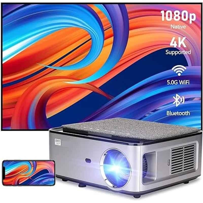 Tonzo LS 418 6500lm Android 9.0 Portable Bluetooth LED Projector 1080p Native 4K Support|WiFi, BT, USB & HDMI|300'' Screen Size|1 Year Warranty - view 5