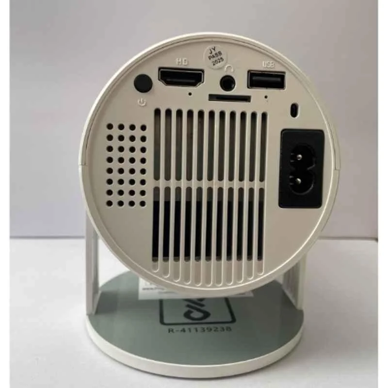 PLAY Freestyle White 4K 2K HD 5000lm Android 11 1+8GB 180 deg Rotation 2.4G+5G WiFi Remote Portable Projector - view 1