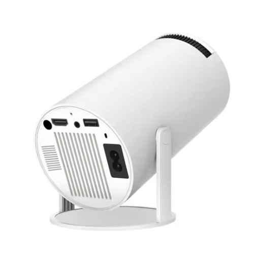 TECSOX Luma 11000 Lumens Portable Mini Smart Projector, Native 720p, 4K UHD Support, Built-in Android 11, WiFi 6, Bluetooth 5, 180 Rotatable (White) - view 4