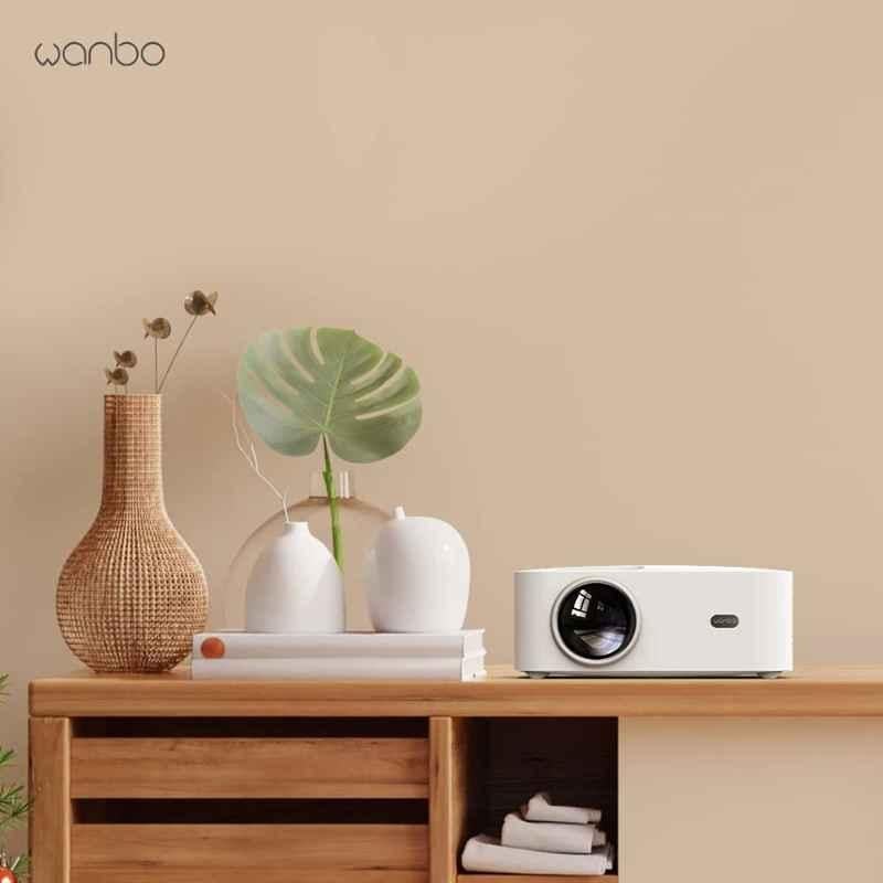 WANBO X1 Max 3900 lumens Android LED Projector, Native 1080P Full HD 4K Supported, WiFi Bluetooth, 200" Sceen, 4D Keystone Correction (Global Version) - view 1